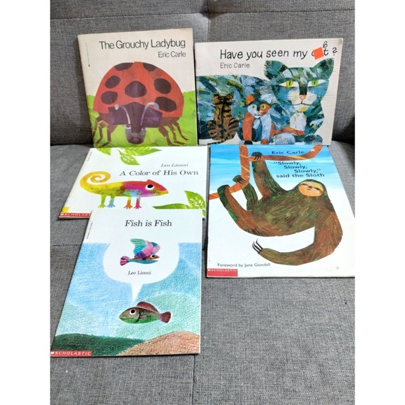 Eric Carle Preschool Kindergarten Picture Book Lot 5 (bb10) - Picture 1 of 6
